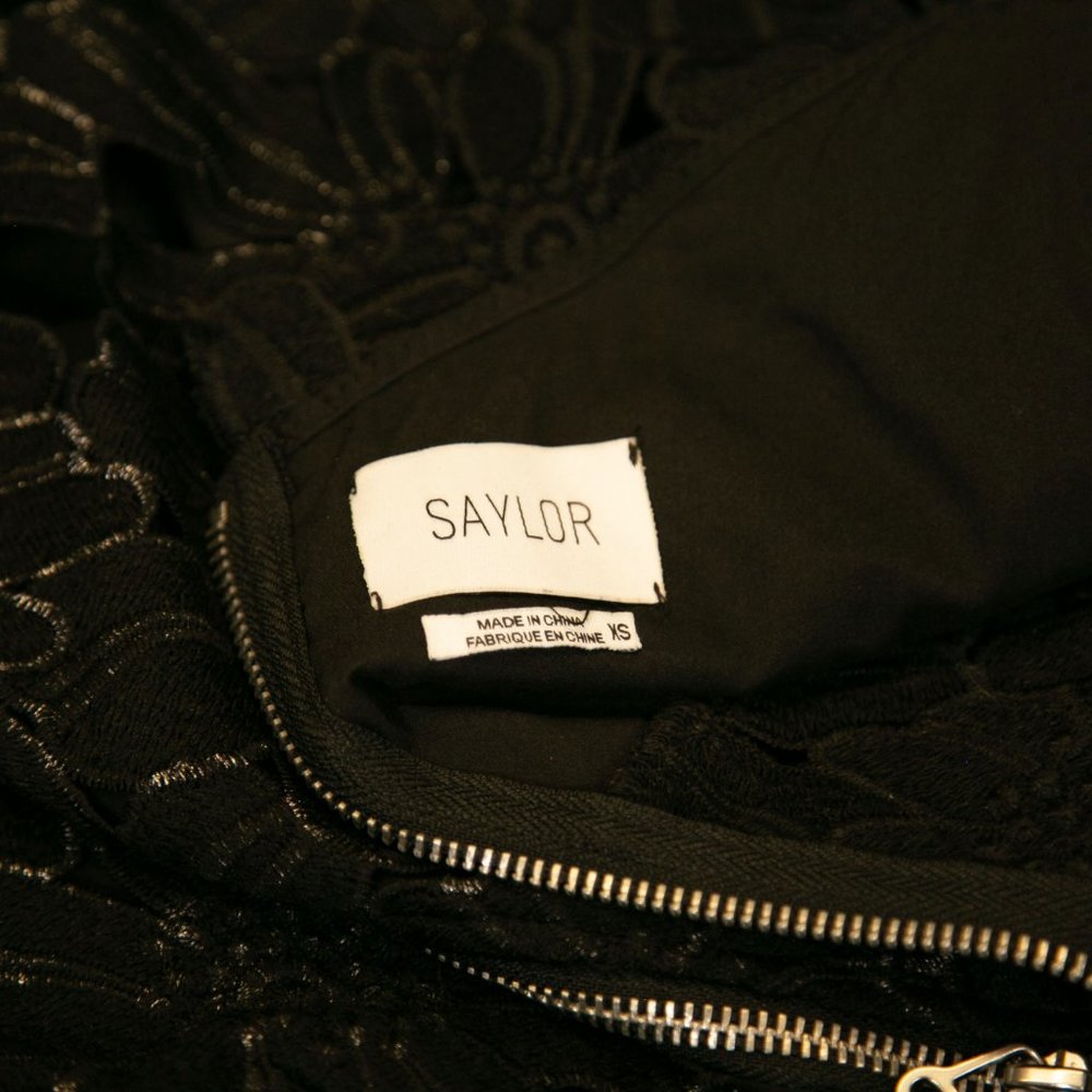 Saylor 'Addilyn' Faux-Wrap Dress - Picture 3 of 4